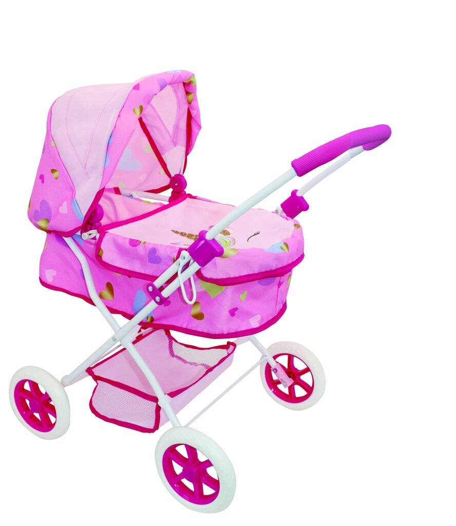Lėlės vežimėlis Bambolina Amore Roma, BD1851 цена и информация | Žaislai mergaitėms | pigu.lt