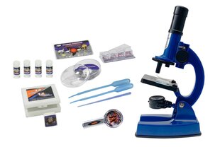 Mikroskopo rinkinys Eastcolight Deluxe, 100/450/900X, 90081 kaina ir informacija | Lavinamieji žaislai | pigu.lt