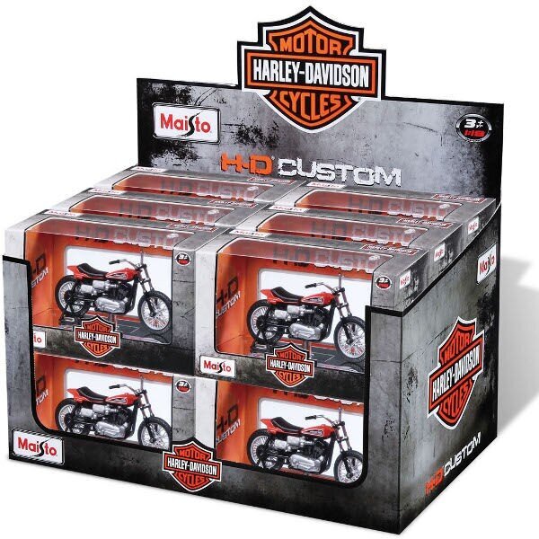 Motociklas Maisto Die Cast Harley Davidson, 34360 kaina ir informacija | Žaislai berniukams | pigu.lt