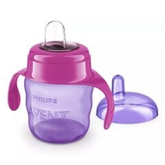 Neišsiliejantis puodelis su snapeliu Philips Avent SCF551/03, 200ml, 6 mėn+ цена и информация | Бутылочки и аксессуары | pigu.lt