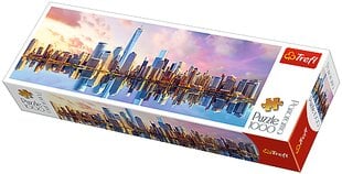 Panoraminė dėlionė Trefl Manhetenas, 1000 d. kaina ir informacija | Dėlionės (puzzle) | pigu.lt