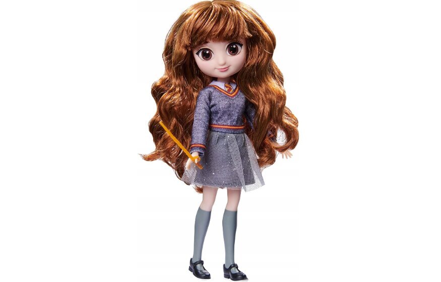 Lėlė Harry Potter Hermiona, 20 cm ir pliušinė pagalvė Katė, 50 cm kaina ir informacija | Žaislai mergaitėms | pigu.lt