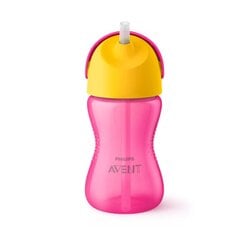 Puodelis su šiaudeliu Philips Avent SCF798/02, 300ml цена и информация | Бутылочки и аксессуары | pigu.lt