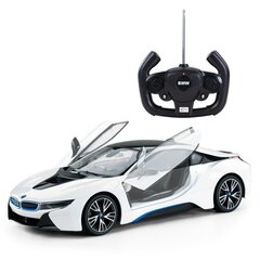 Radijo bangomis valdomas automobilis Rastar RC BMW I8, 71060 kaina ir informacija | Žaislai berniukams | pigu.lt