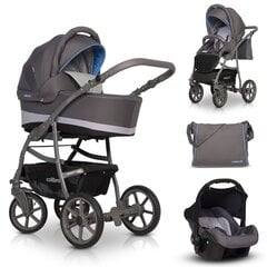 Universalus vežimėlis Colibro Focus 3in1, baby blue цена и информация | Коляски | pigu.lt