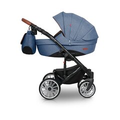 Universalus vežimėlis Euro-Cart Delta 2in1, Denim цена и информация | Коляски | pigu.lt