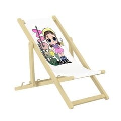 Vaikiška kėdutė BabyBoo LOL Surprise Grow Grrrl, šviesiai ruda kaina ir informacija | Vaikiškos kėdutės ir staliukai | pigu.lt