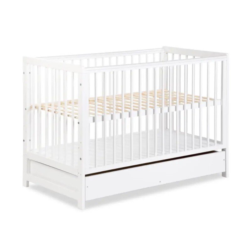 Lova, 120x60 cm, balta kaina ir informacija | Kūdikių lovytės | pigu.lt