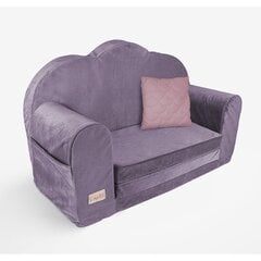 Vaikiška Sofa Albero Mio Velvet Heather V112, violetinė цена и информация | Детские диваны, кресла | pigu.lt