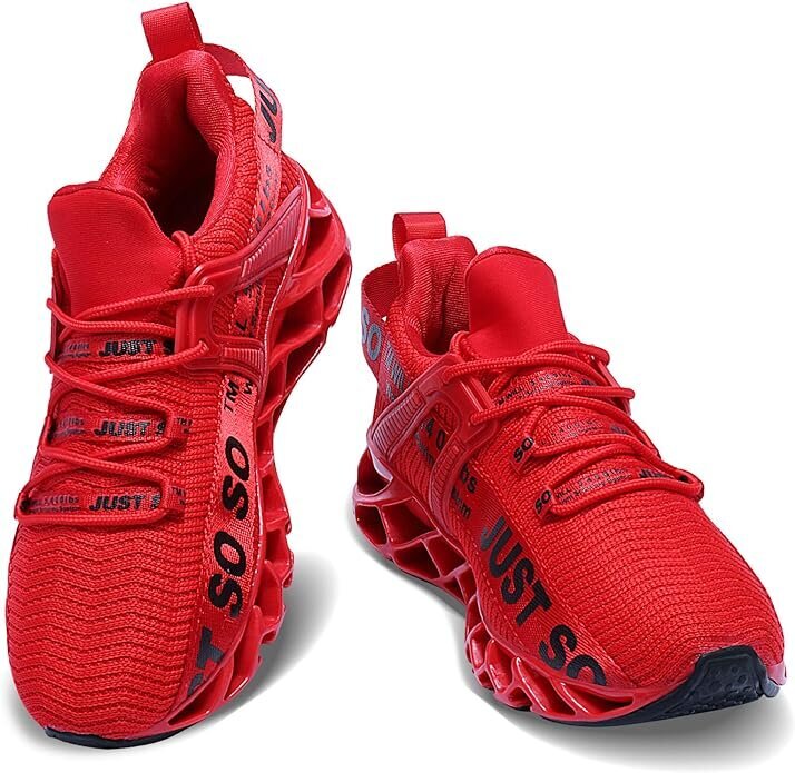 Sportiniai batai moterims Makodax, raudoni kaina ir informacija | Sportiniai bateliai, kedai moterims | pigu.lt