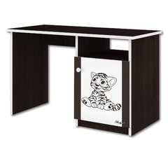 Vaikiškas rašomasis stalas BabyBoo Brown Tiger, juodas цена и информация | Компьютерные, письменные столы | pigu.lt
