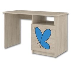 Vaikiškas rašomasis stalas BabyBoo Decorated Butterfly, 01, smėlio spalvos цена и информация | Компьютерные, письменные столы | pigu.lt