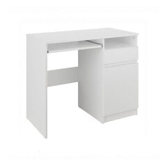 Vaikiškas rašomasis stalas BabyBoo Simple White N35, baltas цена и информация | Компьютерные, письменные столы | pigu.lt