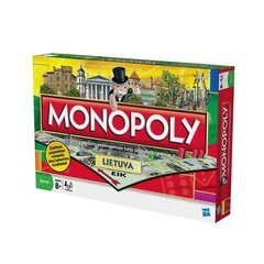 Žaidimas Hasbro Monopolis Lietuva, LT kaina ir informacija | Stalo žaidimai, galvosūkiai | pigu.lt