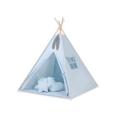 Žaidimų palapinė Bobono Tipi Blue цена и информация | Детские игровые домики | pigu.lt