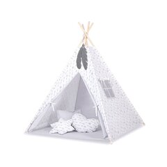 Žaidimų palapinė Bobono Tipi Grey цена и информация | Детские игровые домики | pigu.lt