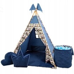 Детская палатка GoldenKids, синий цена и информация | Детские игровые домики | pigu.lt