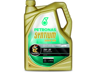 Масло для двигателя Petronas Syntium 5000 5W-30 RN, 5л цена и информация | Моторные масла | pigu.lt