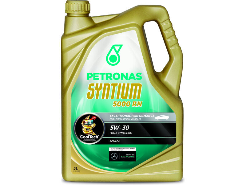 Petronas Syntium 5000 5W-30 RN variklių alyva, 5L цена и информация | Variklinės alyvos | pigu.lt