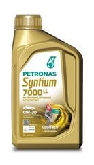 Масло для двигателя Petronas Syntium 7000 LL 0W-30, 1л цена и информация | Моторные масла | pigu.lt