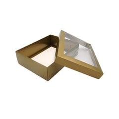 Dovanų dėžutė su langeliu, 1 vnt. kaina ir informacija | Dovanų pakavimo priemonės | pigu.lt