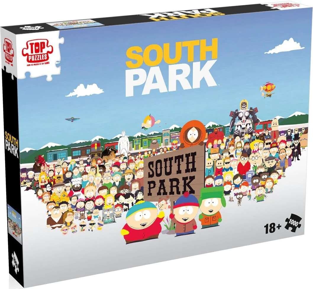 Dėlionė South Park Winning Moves, 1000 d. kaina ir informacija | Dėlionės (puzzle) | pigu.lt
