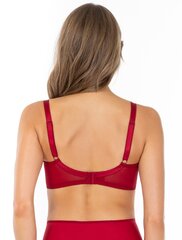 Liemenėlė moterims Lauma Lingerie Lace Love, raudona kaina ir informacija | Liemenėlės | pigu.lt