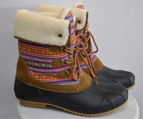 Женские зимние сапоги Mishansha, коричневые  цена и информация | Женские ботинки | pigu.lt