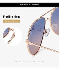 Akiniai nuo saulės dangaus rausva, auksinė цена и информация | Солнцезащитные очки для мужчин | pigu.lt