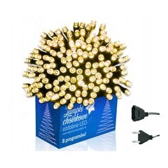 Kalėdinė girlianda, 200 LED, 16 m. kaina ir informacija | Girliandos | pigu.lt