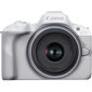Canon EOS R50 + RF-S 18-45mm IS STM + RF-S 55-210mm IS STM kaina ir informacija | Skaitmeniniai fotoaparatai | pigu.lt