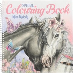 Speciali TOPModel Miss Melody spalvinimo knygelė su pasakų arklio motyvais kaina ir informacija | Spalvinimo knygelės | pigu.lt