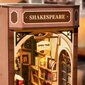 3D konstruktorius mini namas Robotime Bookstore, 194 d. kaina ir informacija | Konstruktoriai ir kaladėlės | pigu.lt