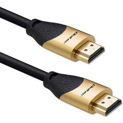 Qoltec HDMI, 1 m kaina ir informacija | Kabeliai ir laidai | pigu.lt