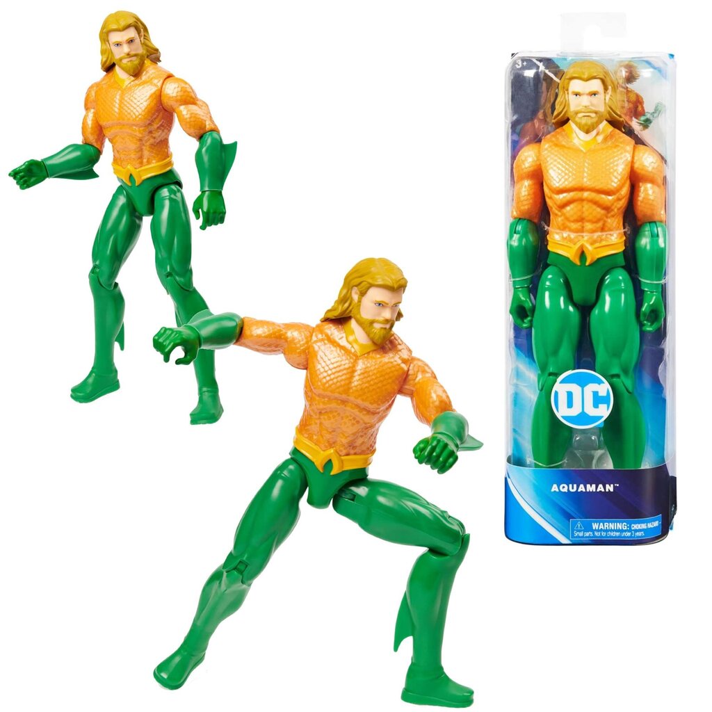 Figūrėlė DC Comics Superman Aquaman, 30 cm kaina ir informacija | Žaislai berniukams | pigu.lt