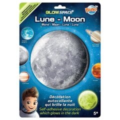 Klijuojamas tamsoje šviečiantis mėnulis Buki France kaina ir informacija | Lavinamieji žaislai | pigu.lt