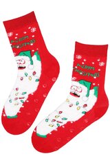 Kalėdinės kojinės moterims Yavanna, raudonos kaina ir informacija | Moteriškos kojinės | pigu.lt