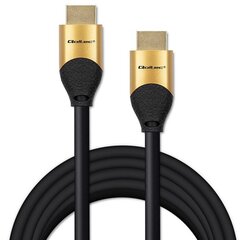 Qoltec HDMI, 5 m kaina ir informacija | Kabeliai ir laidai | pigu.lt