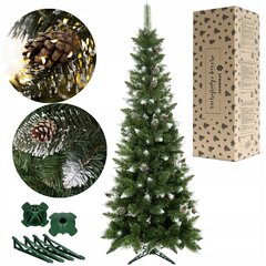 Алмазная сосна тонкая елка, 250 см цена и информация | Искусственные елки | pigu.lt