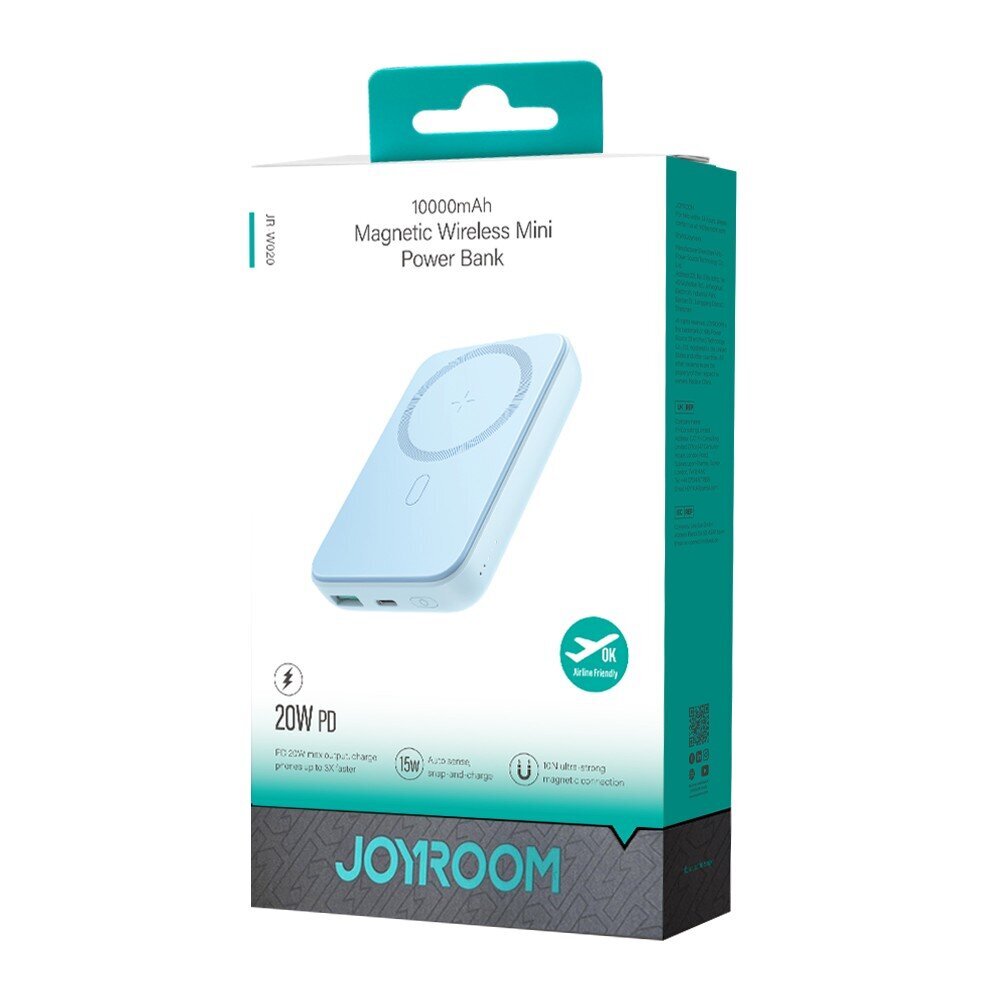 Joyroom JR-W020 10000mAh цена и информация | Atsarginiai maitinimo šaltiniai (power bank) | pigu.lt