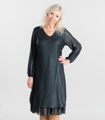 Женское платье Abito Moda 234004 01, серое цена и информация | Платья | pigu.lt