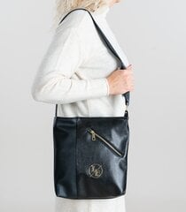 Женская сумка Laura Biaggi 70153 01, черная цена и информация | Женская сумка Bugatti | pigu.lt