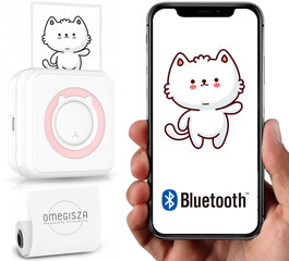 Nešiojamas spausdintuvas vaikams, su Bluetooth цена и информация | Игрушки для девочек | pigu.lt