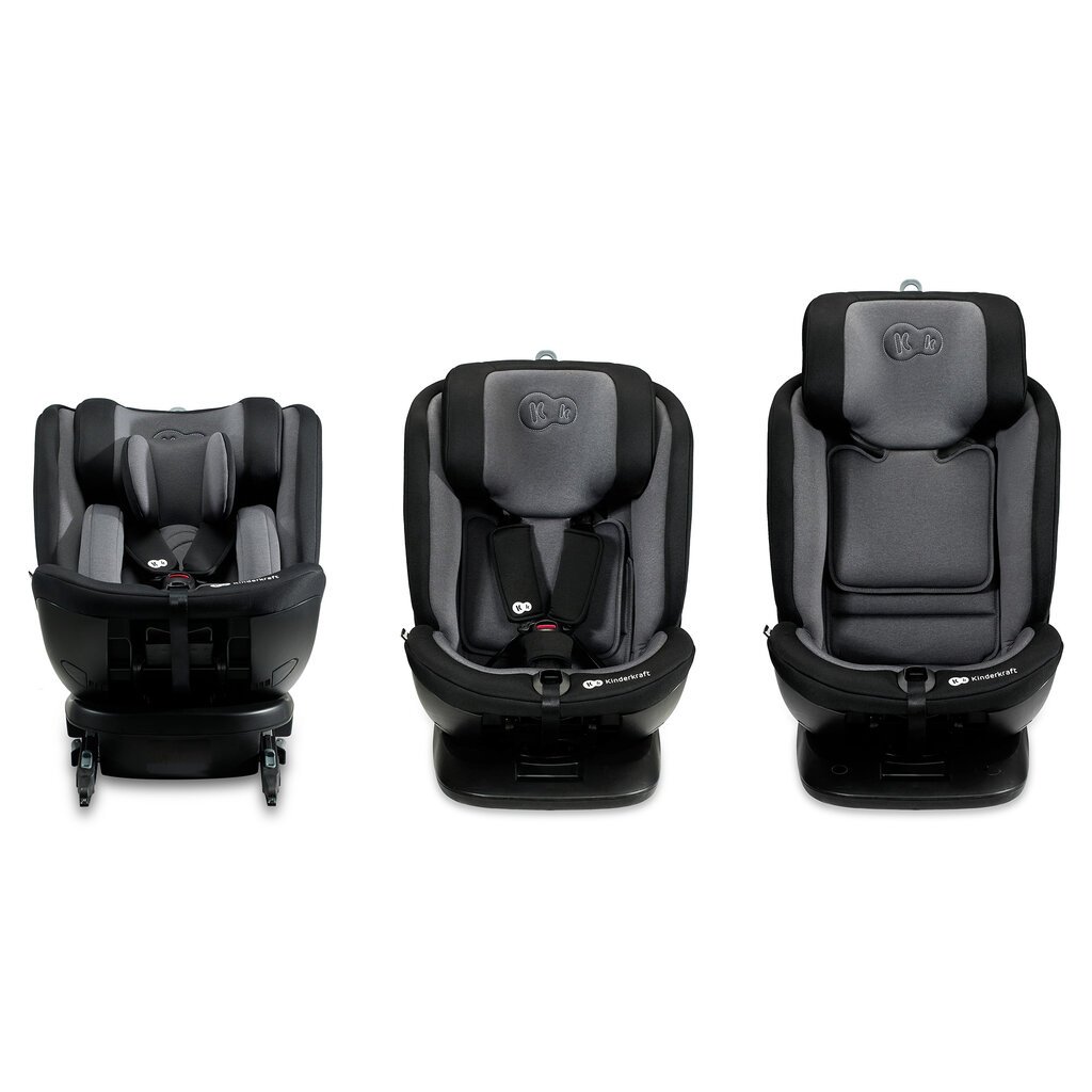 Automobilinė kėdutė Kinderkraft Xpedition 2 i-Size, 0-36 kg, black kaina ir informacija | Autokėdutės | pigu.lt