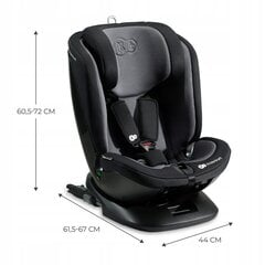 Automobilinė kėdutė Kinderkraft Xpedition 2 i-Size, 0-36 kg, black kaina ir informacija | Kinderkraft Dviračių priedai ir aksesuarai | pigu.lt