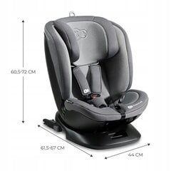 Automobilinė kėdutė Kinderkraft Xpedition 2 i-Size, 0-36 kg, grey kaina ir informacija | Autokėdutės | pigu.lt