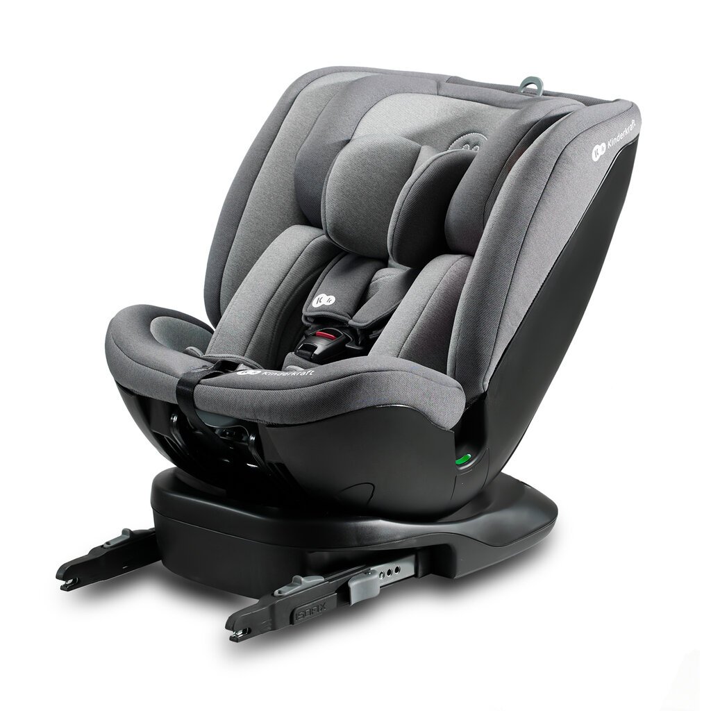 Automobilinė kėdutė Kinderkraft Xpedition 2 i-Size, 0-36 kg, grey kaina ir informacija | Autokėdutės | pigu.lt