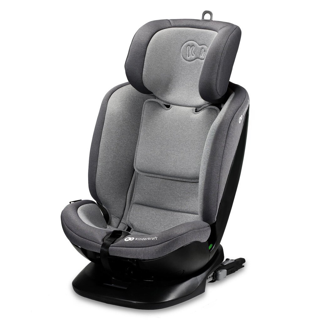 Automobilinė kėdutė Kinderkraft Xpedition 2 i-Size, 0-36 kg, grey kaina ir informacija | Autokėdutės | pigu.lt