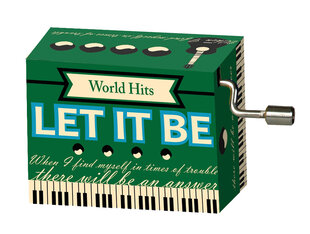 Музыкальная шкатулка Fridolin Let it be, World Hits цена и информация | Развивающие игрушки | pigu.lt