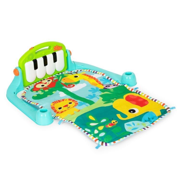Interaktyvus edukacinis putplasčio kilimėlis kūdikiams + fortepijonas Eco Toys JJ8843 kaina ir informacija | Lavinimo kilimėliai | pigu.lt